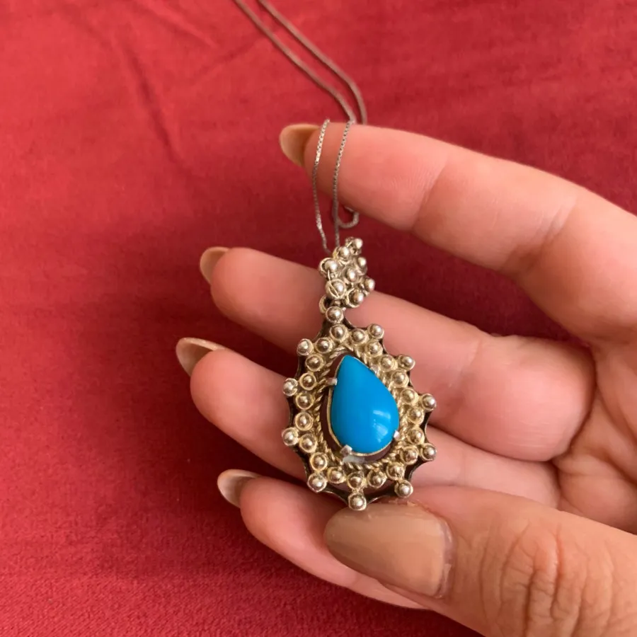 گردنبند نقره انتیک