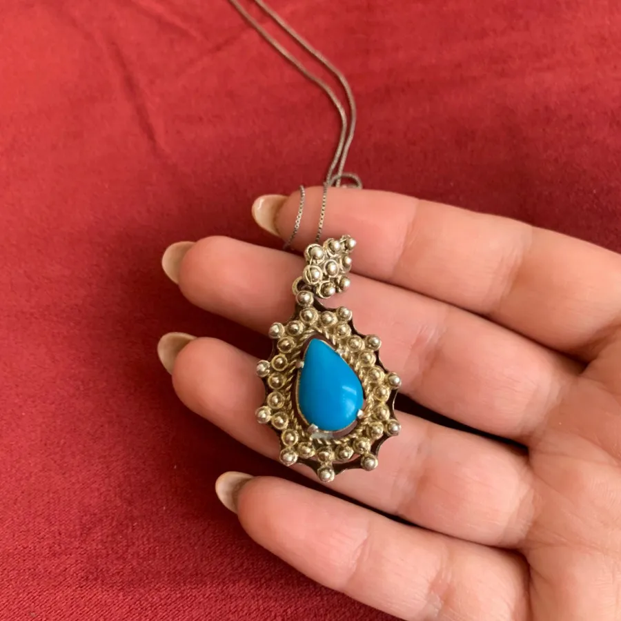 گردنبند نقره انتیک