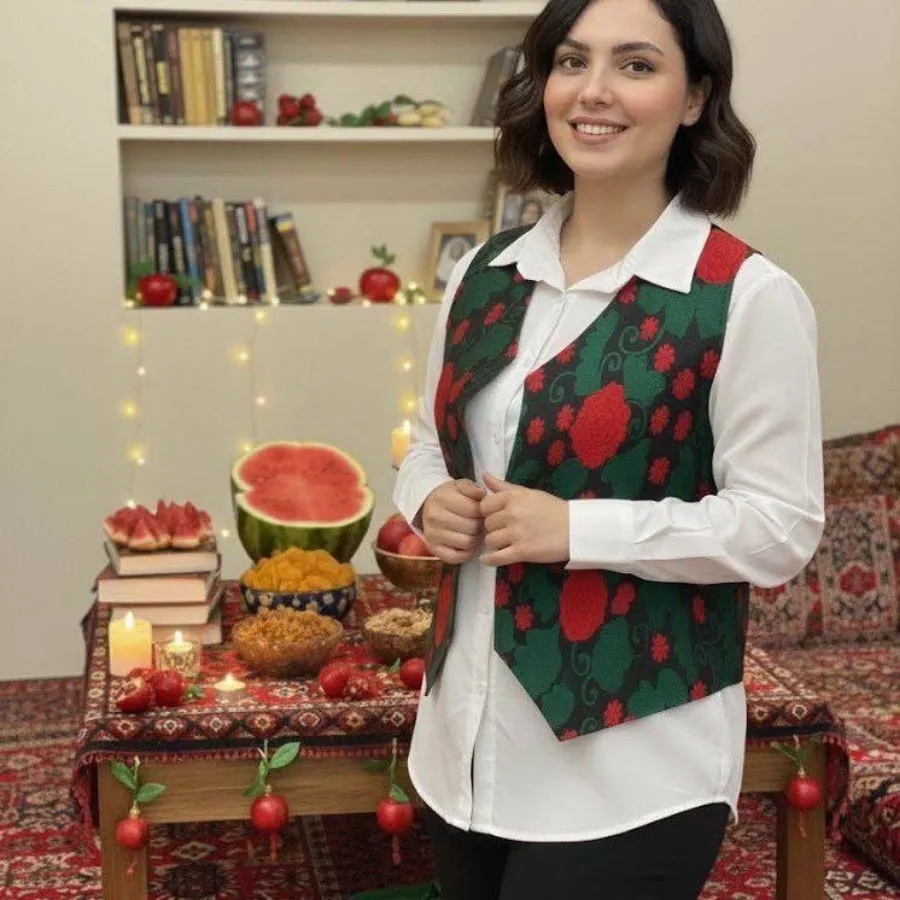 ست شومیز و جلیقه زیلورا