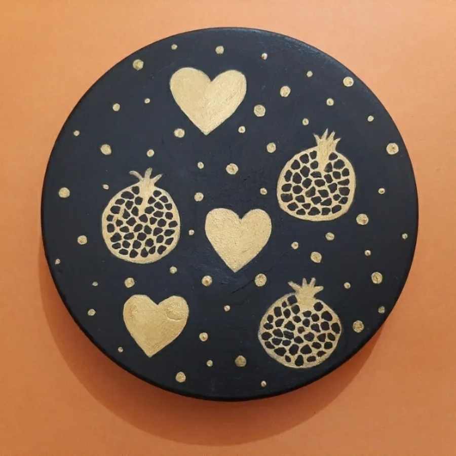 بشقاب دیوارکوب (سه تایی)