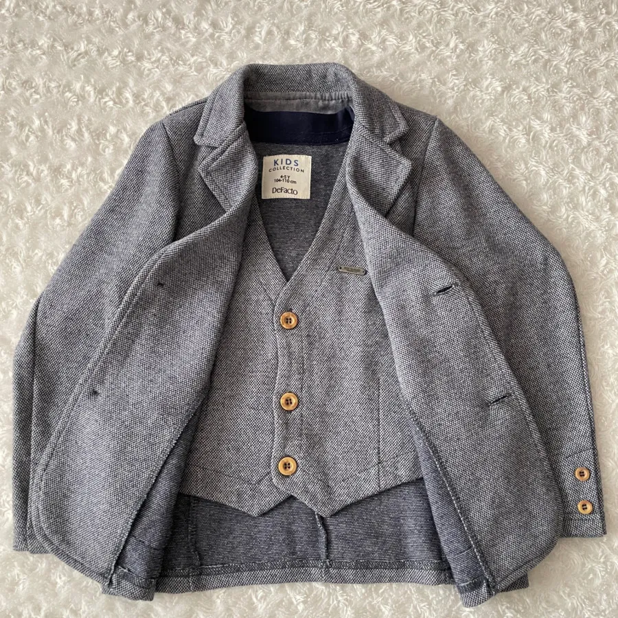 جلیقه و کت پسرانه