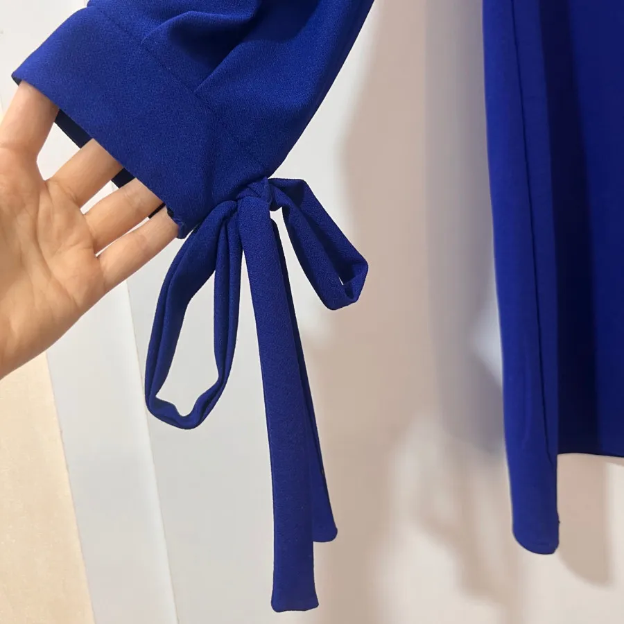 مانتو آبی کاربنی