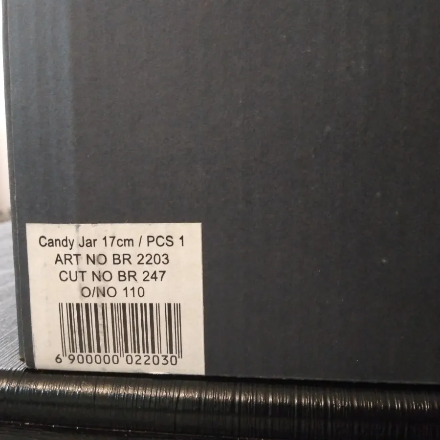 جاشکلاتی کریستال پایهدار