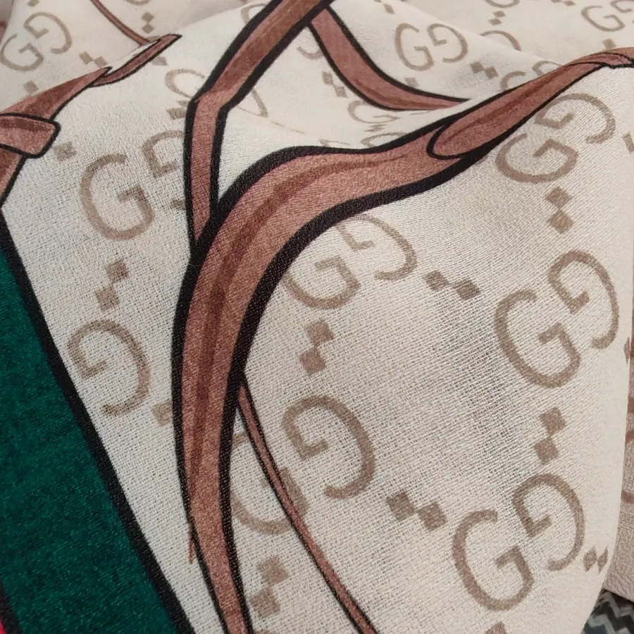 شال نخی سیااسکارف شیک