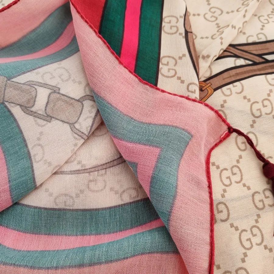 شال نخی سیااسکارف شیک