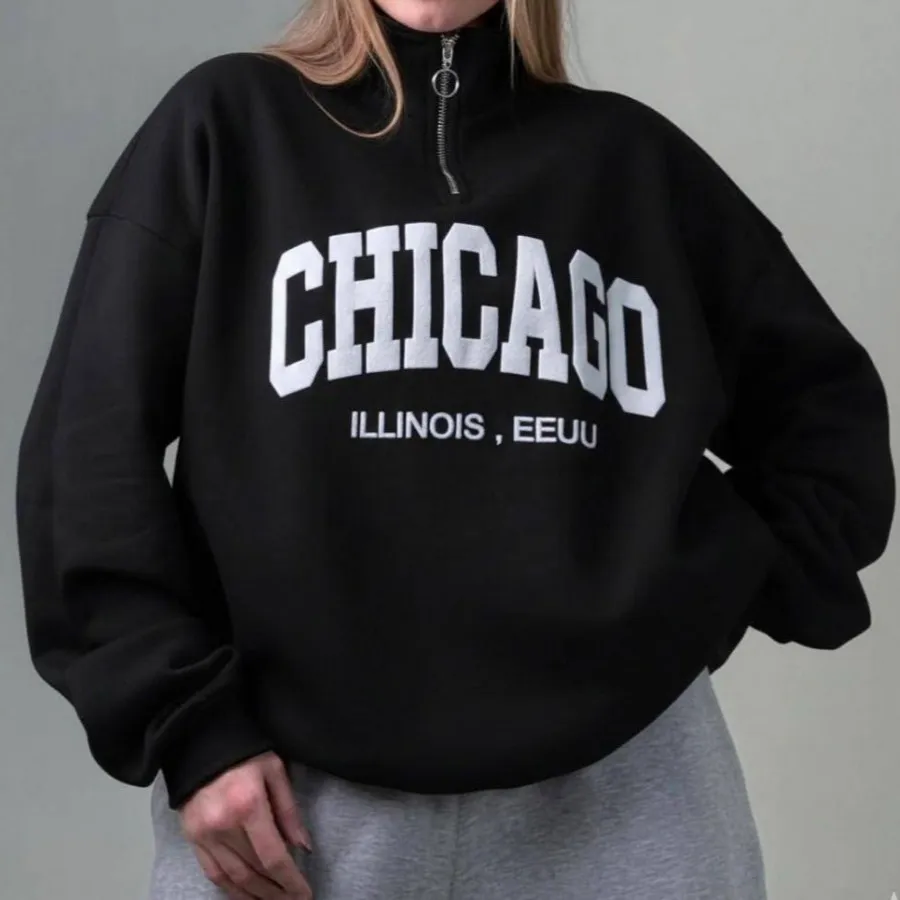 سویشرت اسپرت نیم زیپ