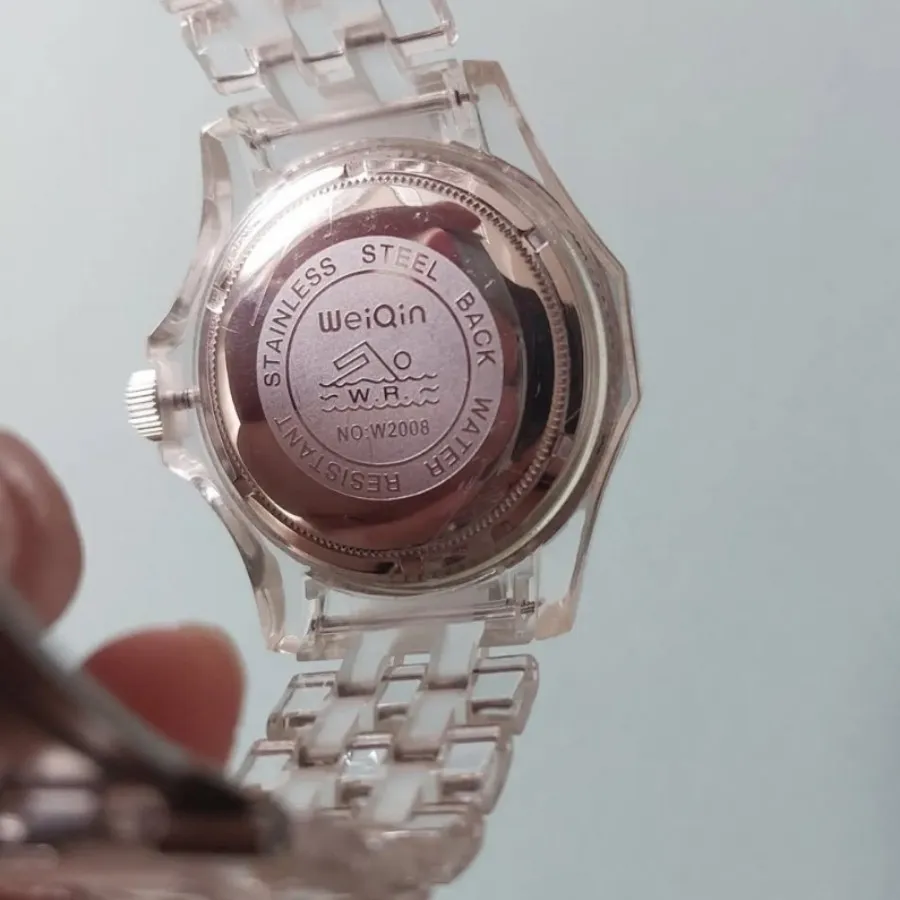 ساعت مچی شفاف زنانه