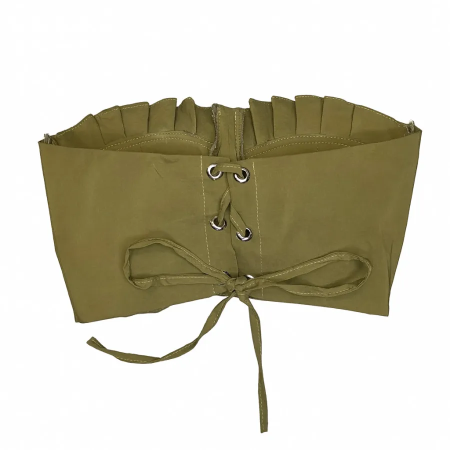 کراپ پلیسه زنانه سبز