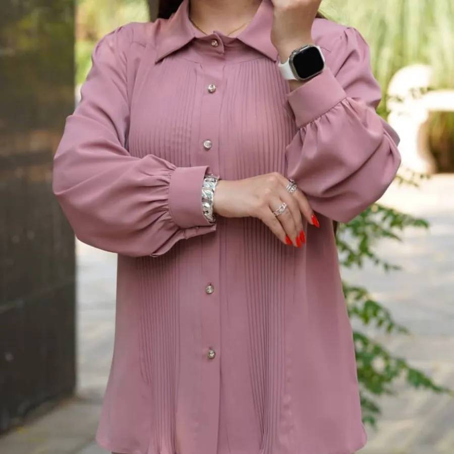 شومیز کرپ زنانه