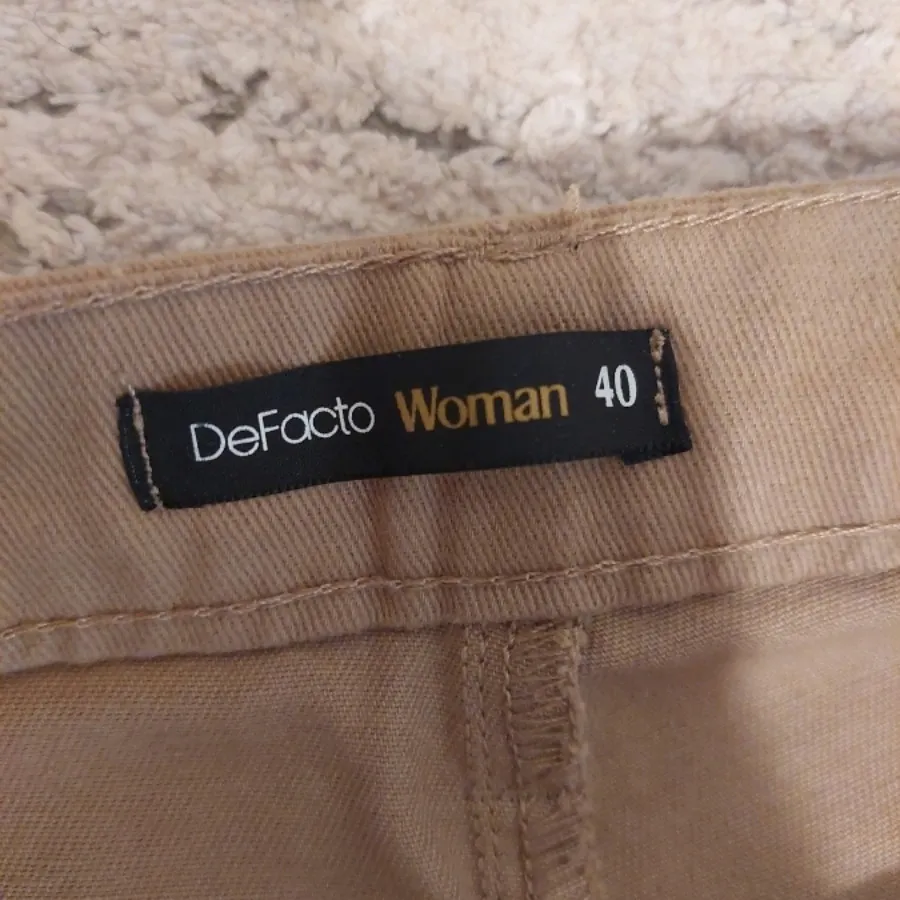 شلوار بگ کتان Defacto نو