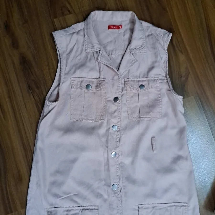 سارفون کتان لطیف صورتی