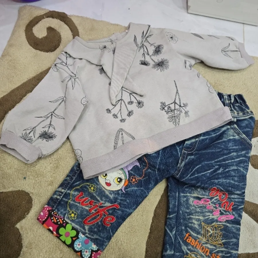 شلوار جین دخترانه