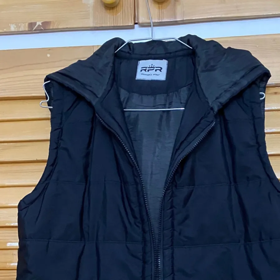 پافر مشکی کلاه دار