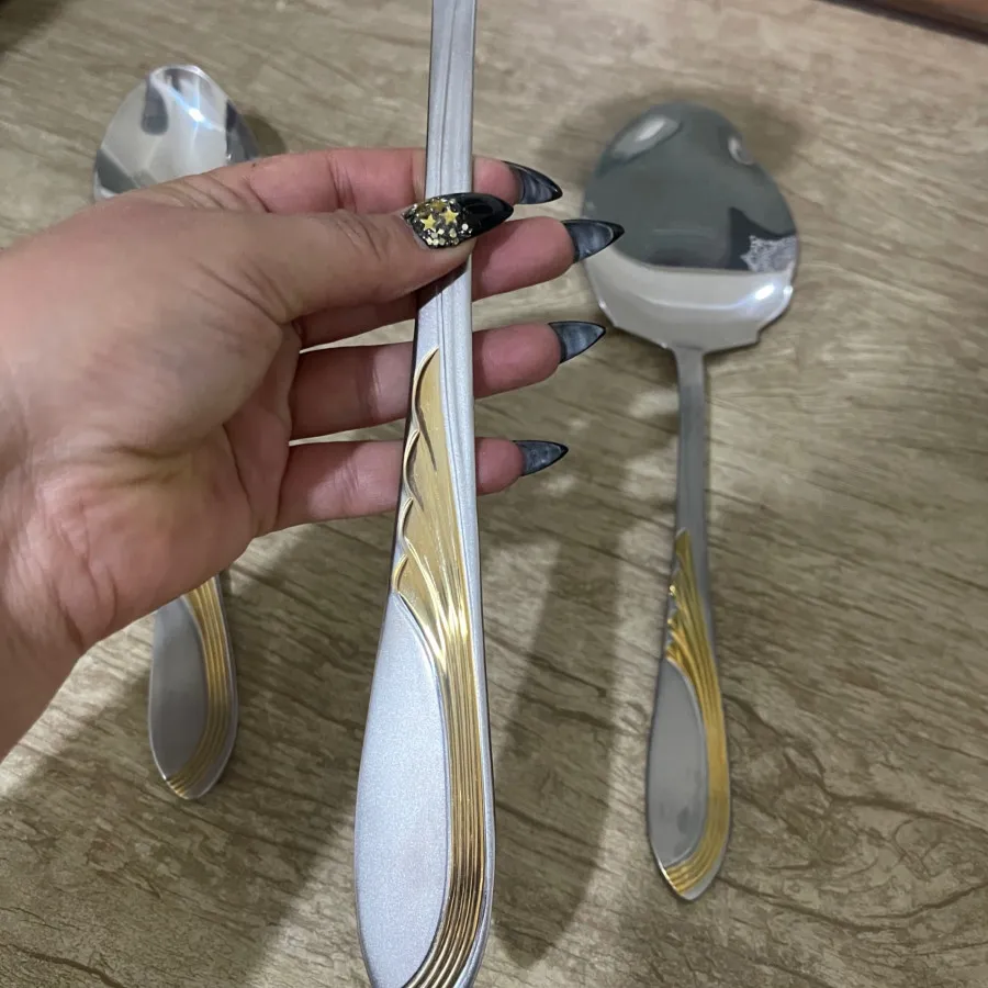 کفگیر و‌ملاقه قاشق سرو