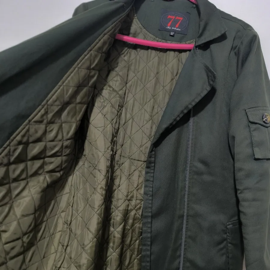 پالتو سبز پاییزه