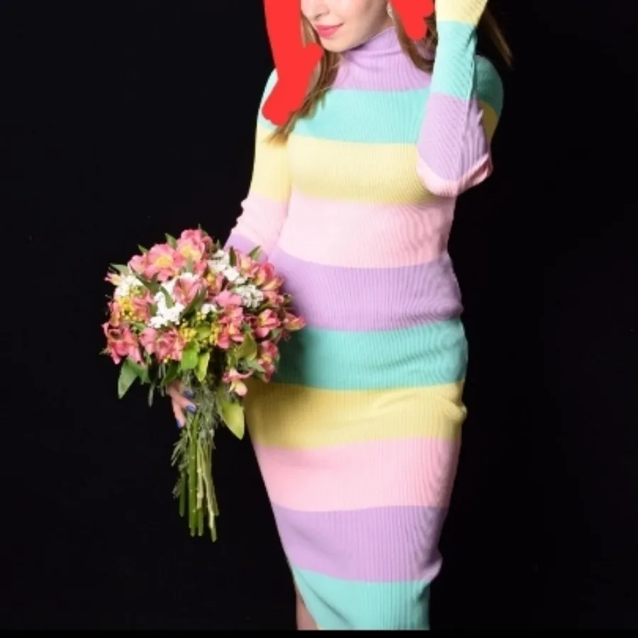 بافت ماکسی رنگی