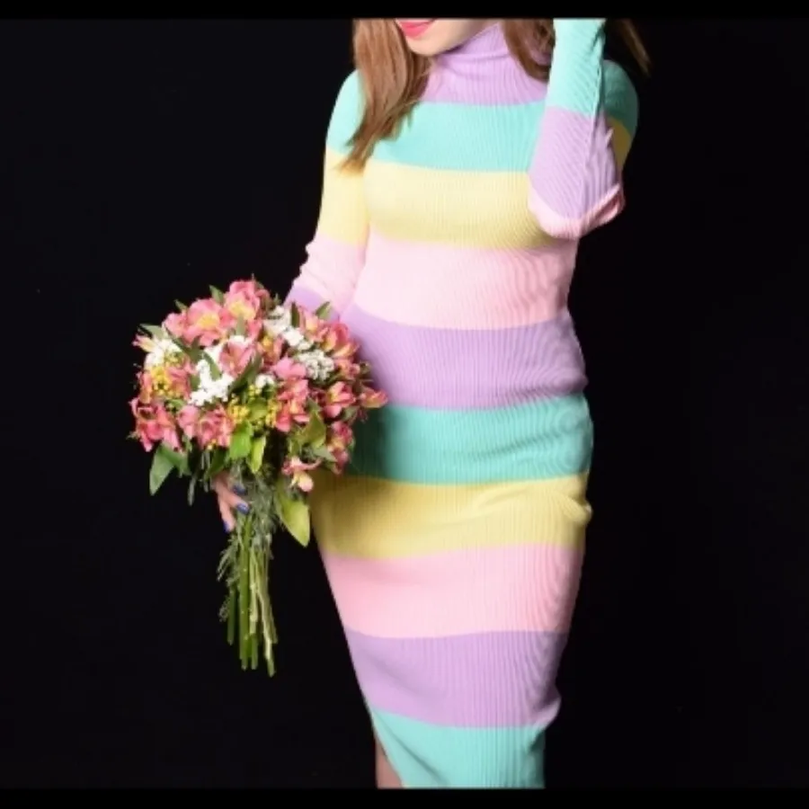 بافت ماکسی رنگی