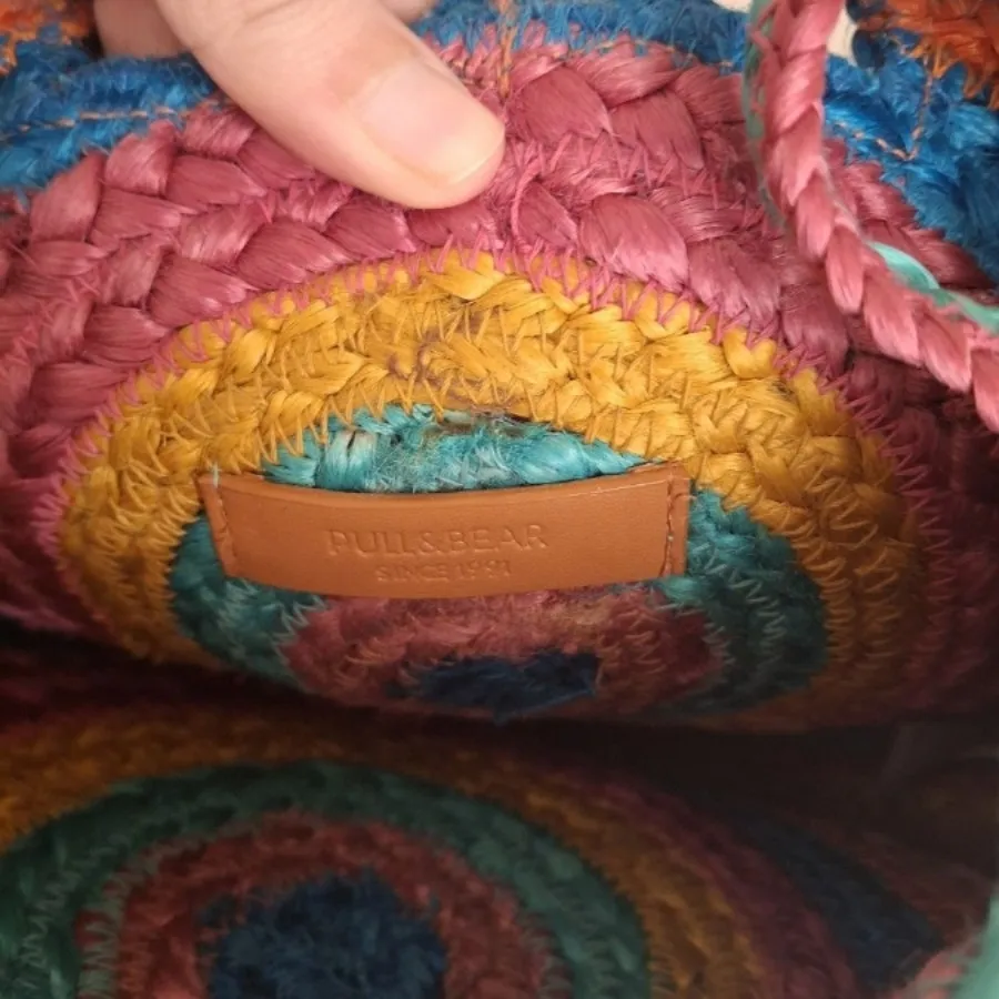 کیف حصیری pull&bear