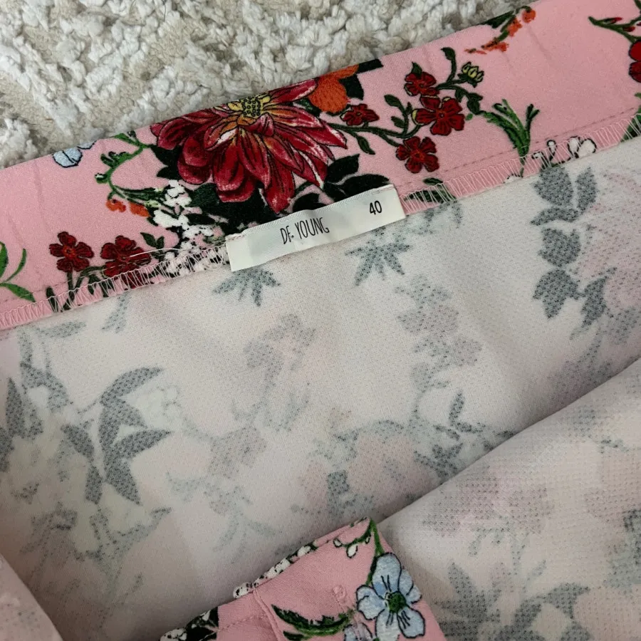 دامن خارجی گلدار