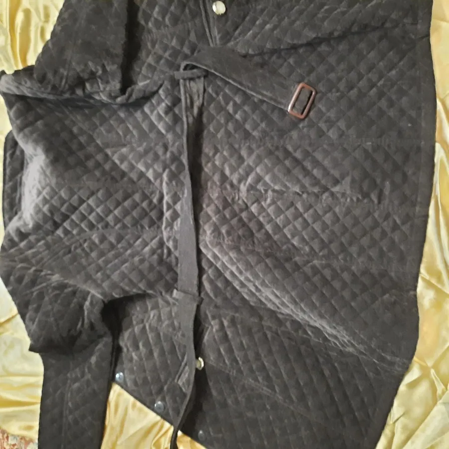 پالتو قهوه ایی تیره جیر