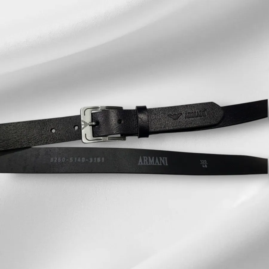 کمربند آرمانی دو رنگ