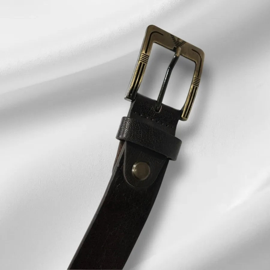 کمربند آرمانی دو رنگ