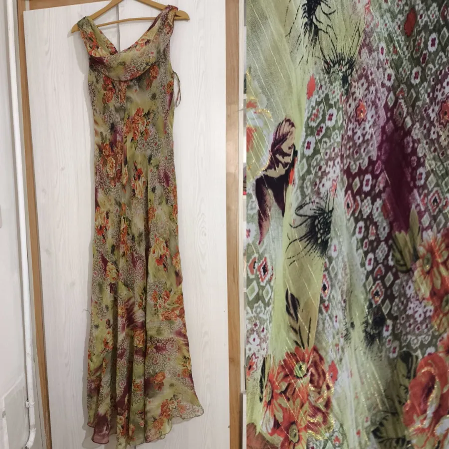 پیراهن حریر کد 55