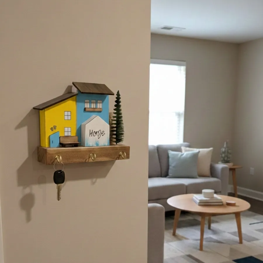 جاکلیدی چوبی مینی