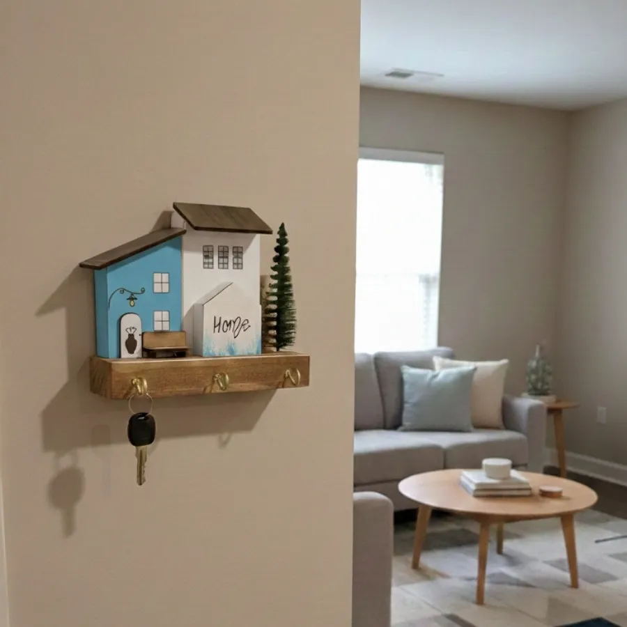 جاکلیدی چوبی مینی