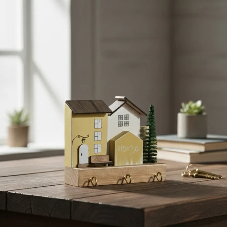 جاکلیدی چوبی مینی