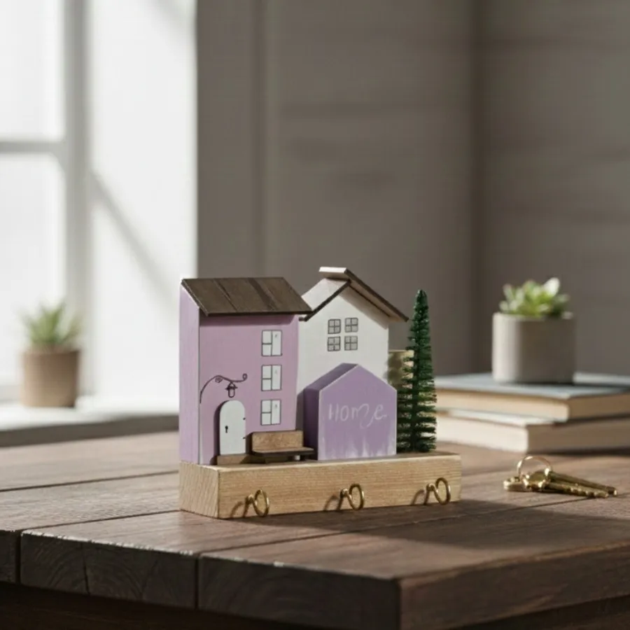 جاکلیدی چوبی مینی