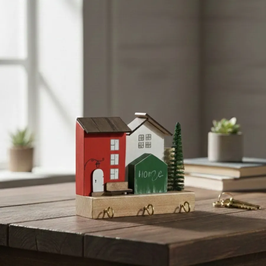 جاکلیدی چوبی مینی