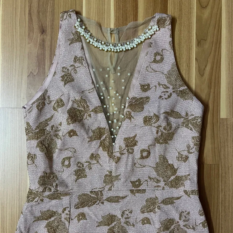 پیراهن مجلسی صورتی