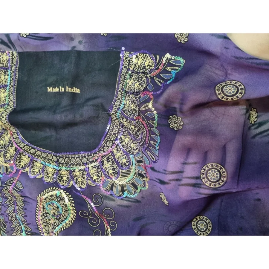 پارچه پیراهن حریر پولکی