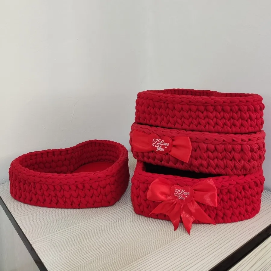 سبد قلبی تریکو