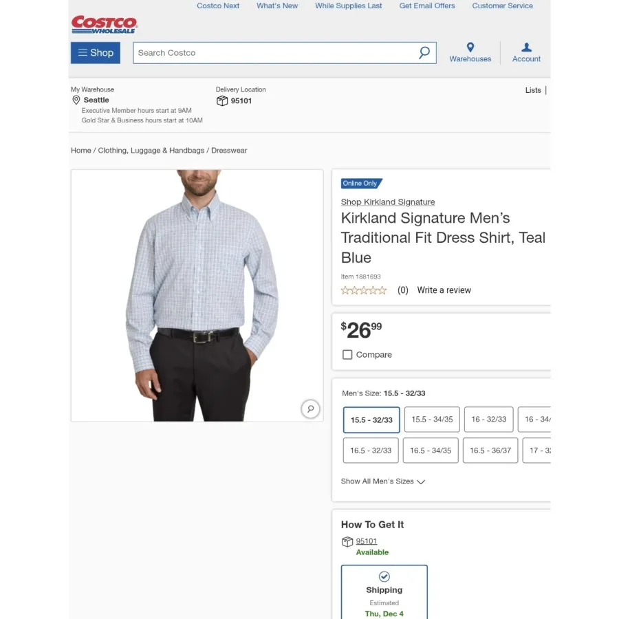 پیراهن مردانه خرید آمریکا