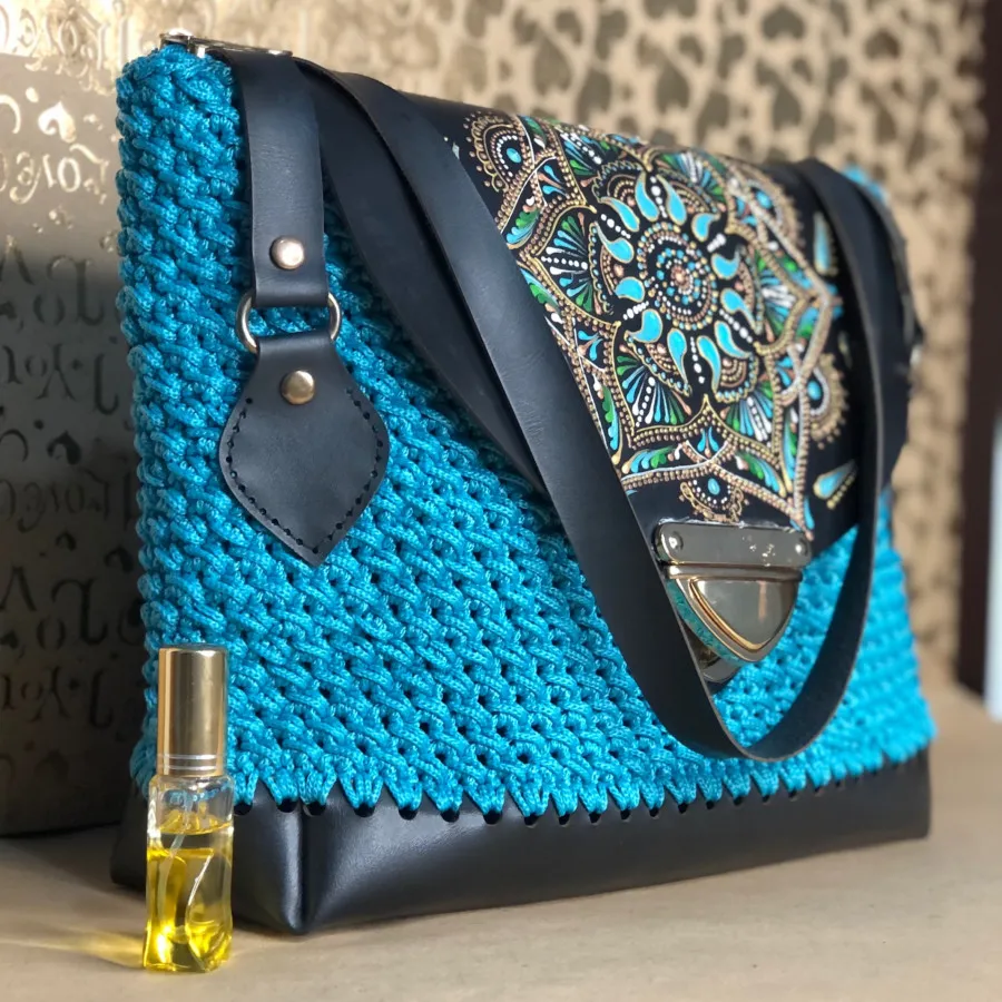 کیف دستبافت