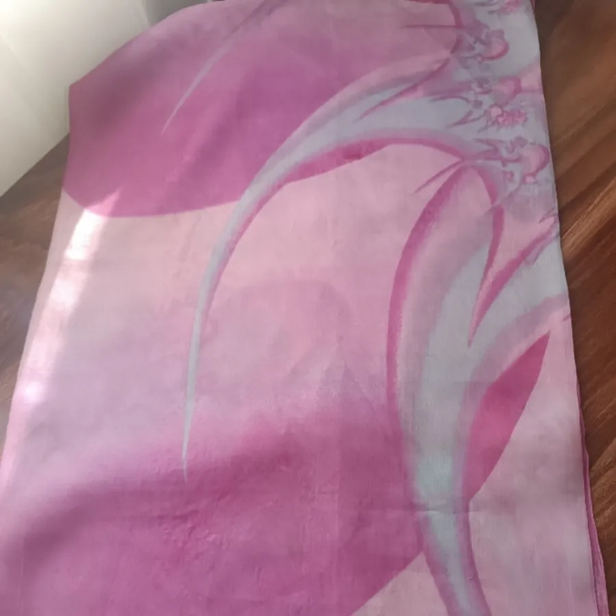 روسری قواره دار حریر هندی