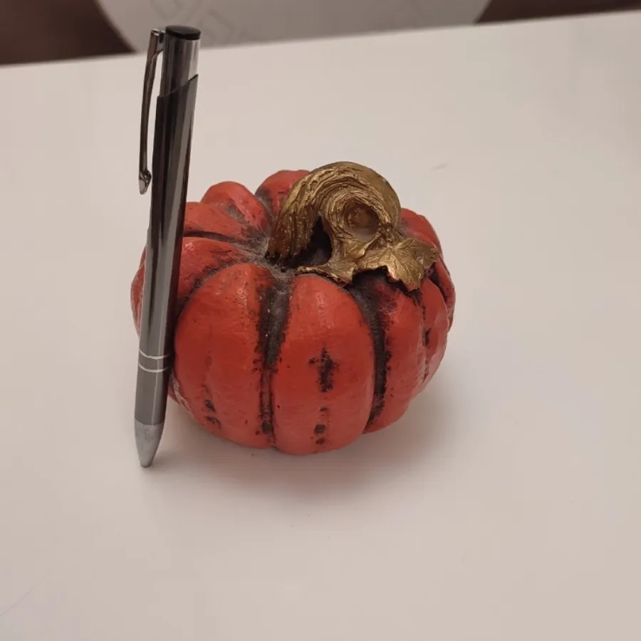 دکوری سفالی کدو شب یلدا