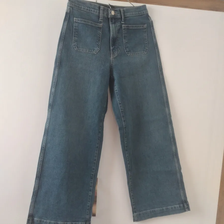 شلوار جین وارداتی واید لگ