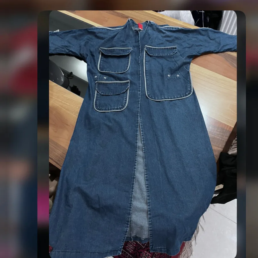 مانتو‌جین بلند ترک