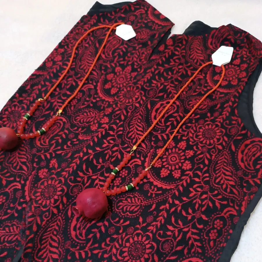 جلیقه کوتاه سوزندوزی سنتی