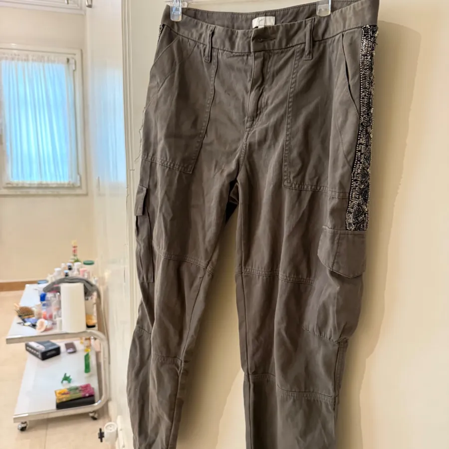 شلوار کتون جیب دار