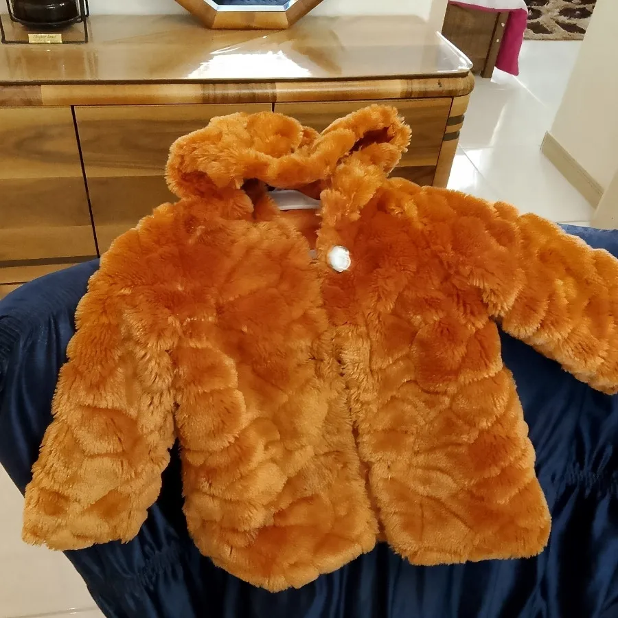 کاپشن خز کودک