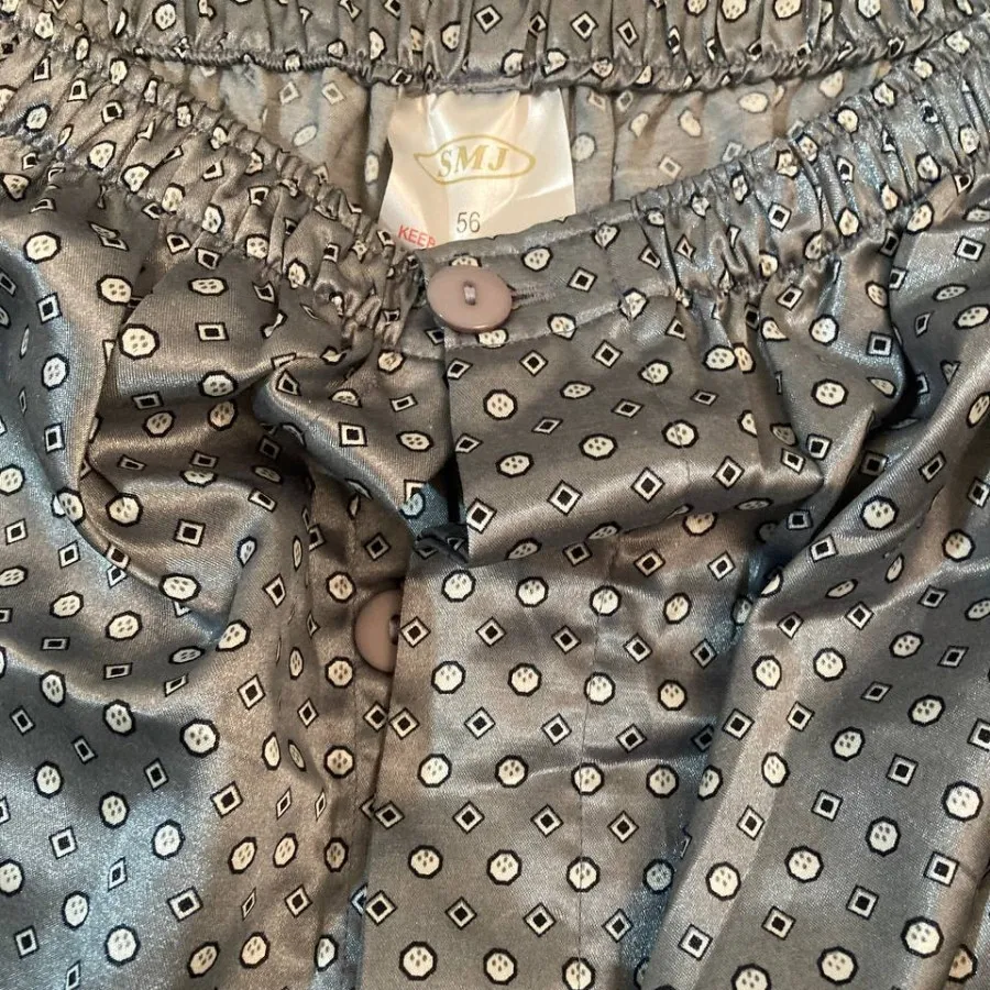 ست راحتی ساتن مردانه