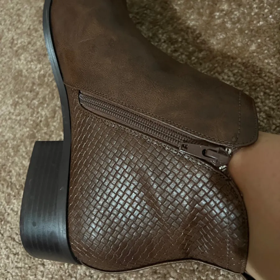 نیم بوت قهوه ای 41/5-42