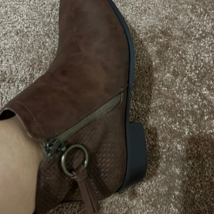 نیم بوت قهوه ای 41/5-42