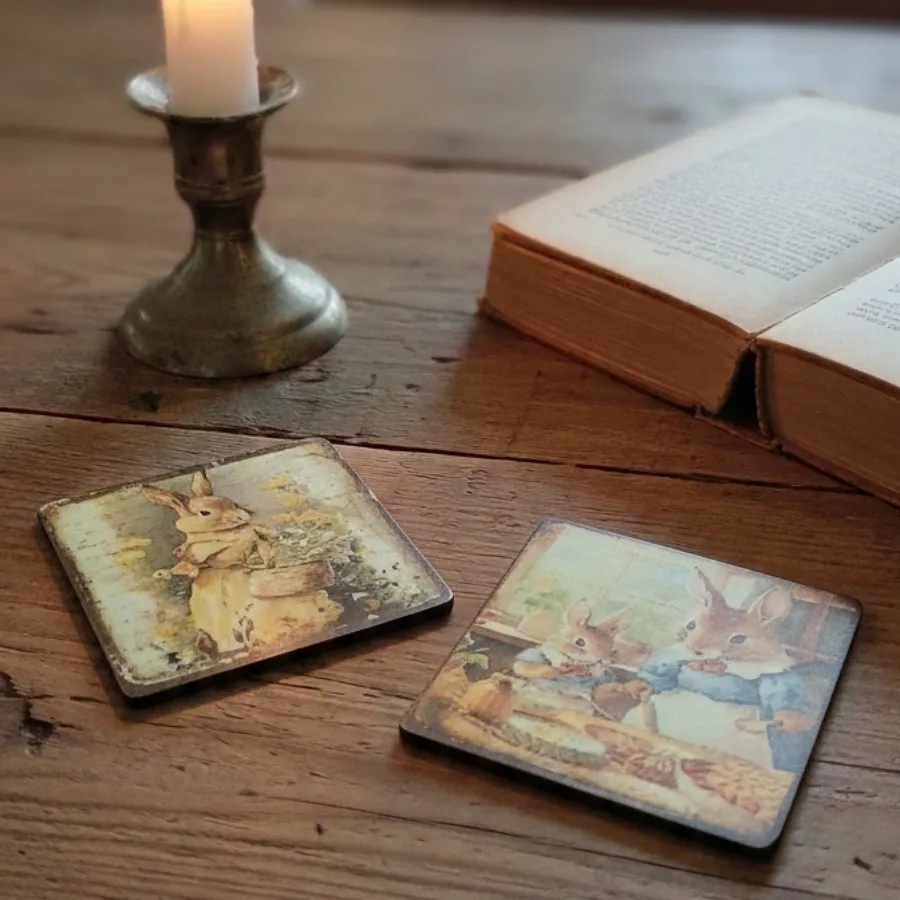 مگنت یخچال چوبی