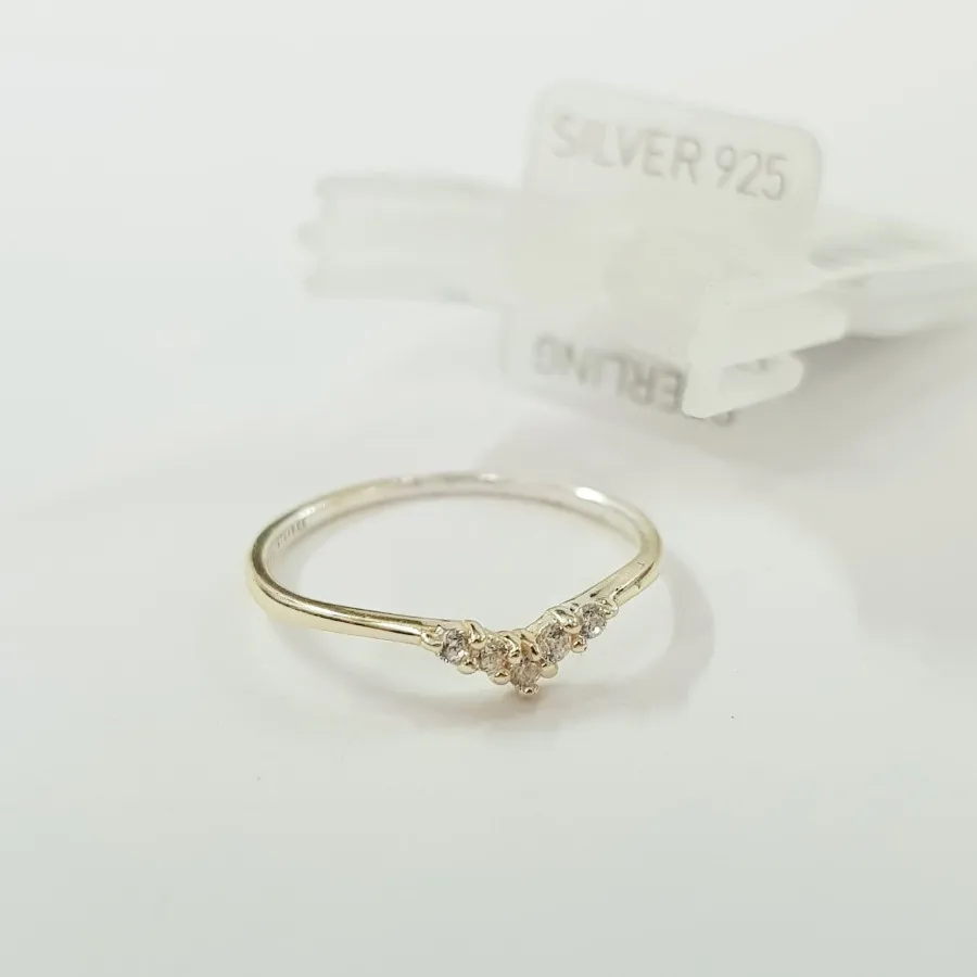 انگشتر نقره 925 نگین دار