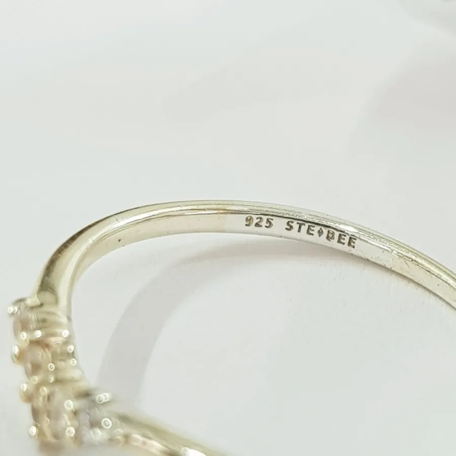 انگشتر نقره 925 نگین دار